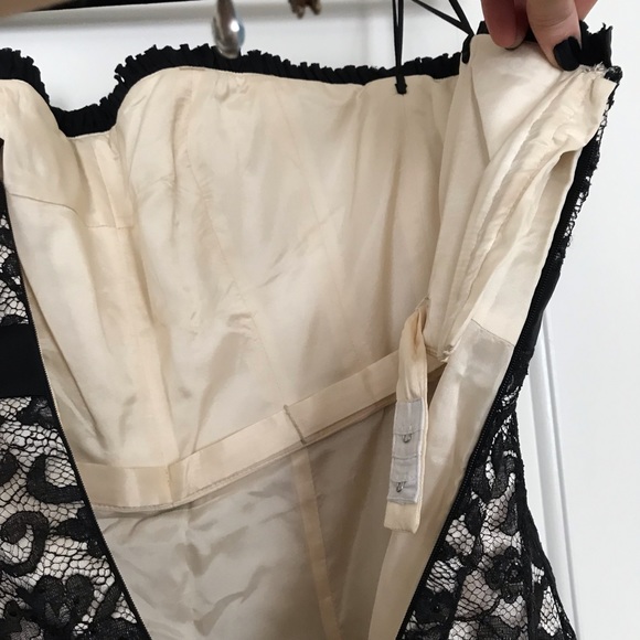 Timeless lace overlay dress with beaded accents - Picture 5 of 5